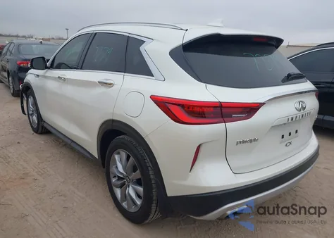 2021 Infiniti Qx50 Essential z USA, uszkodzony, nr VIN 3PCAJ5CA0MF102828